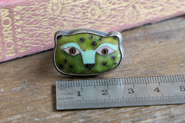 Green Jaguar Ring