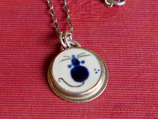 Enamel Mouse Pendant