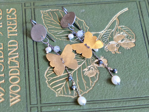 Butterfly Drop Earrings