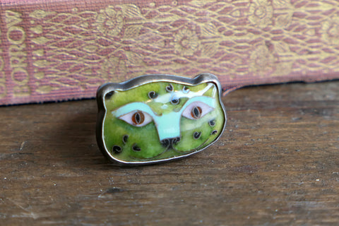 Green Jaguar Ring