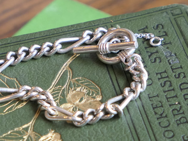 Vintage and Preloved Chunky Sterling Silver Curb Chain