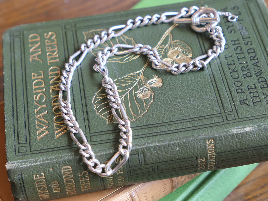 Vintage and Preloved Chunky Sterling Silver Curb Chain