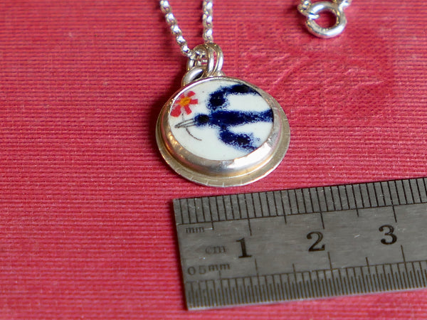 Flying Raven Pendant