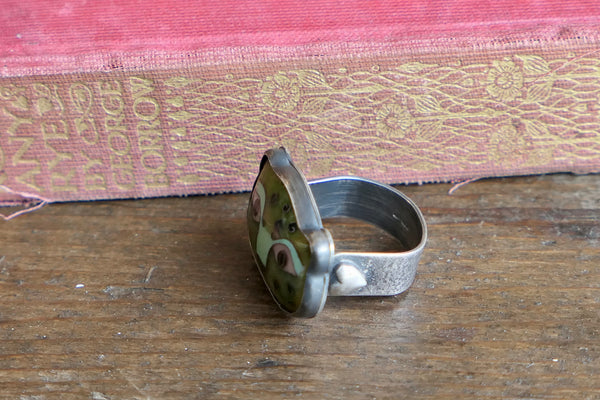 Green Jaguar Ring