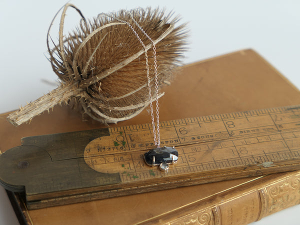 Sapphire and Labradorite Necklace