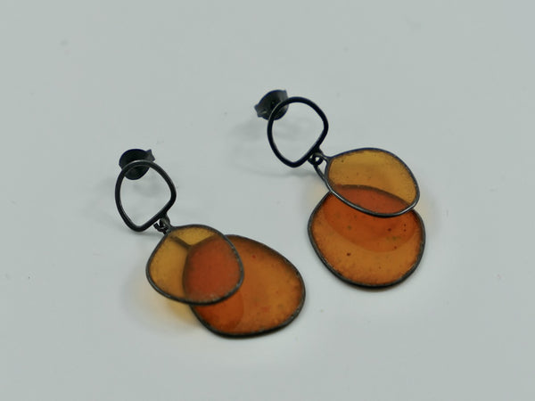 Double Edge Drop Burnt Orange