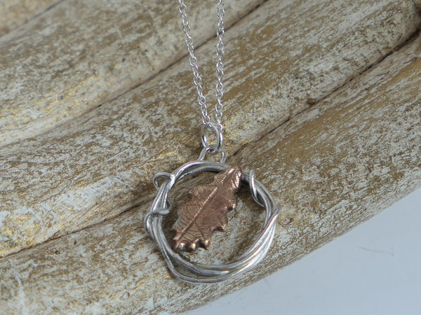 Oak Leaf Necklace