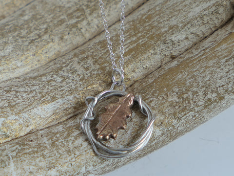 Oak Leaf Necklace
