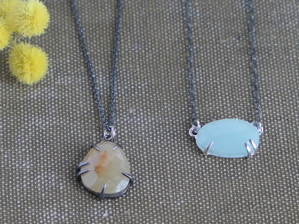 Yellow Sapphire Pendant