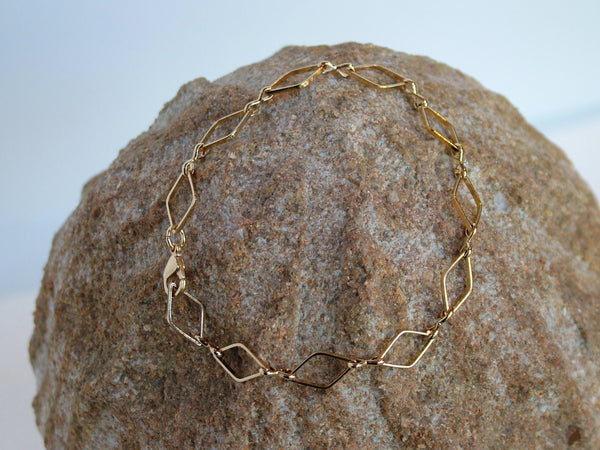 Lozenge Chain Bracelet