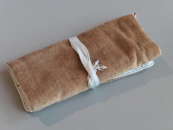 Elephant Brown Jewellery Roll