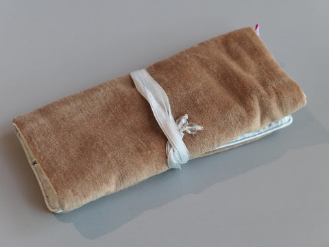 Elephant Brown Jewellery Roll