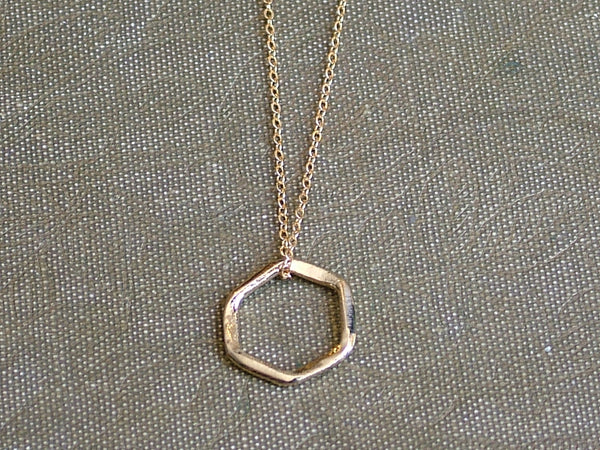 Small Hexagon Pendant