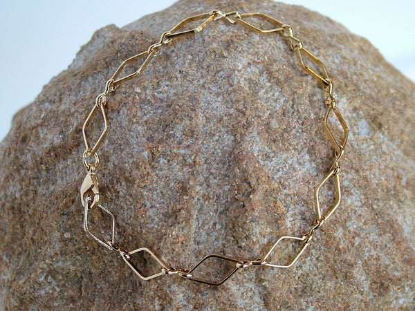 Lozenge Chain Bracelet