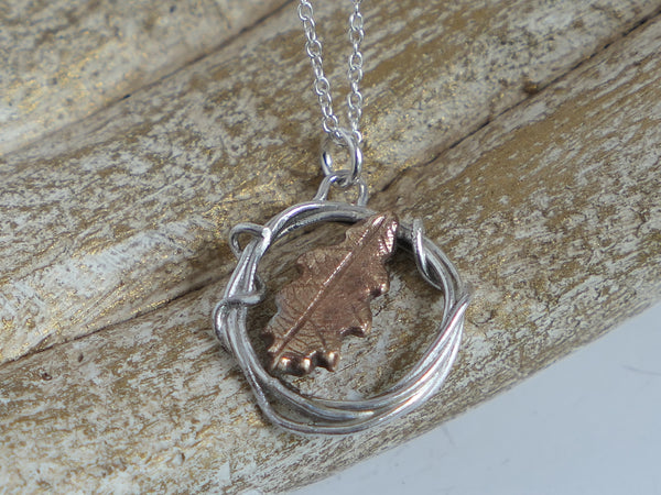 Oak Leaf Necklace