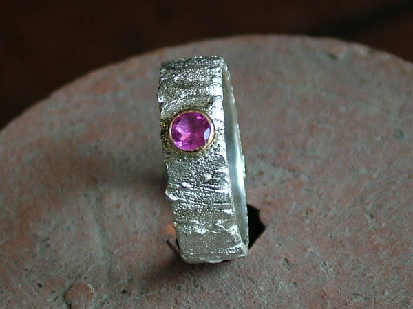 Rivda Ring with Pink Tourmaline