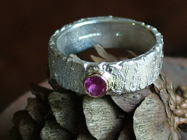 Rivda Ring with Pink Tourmaline