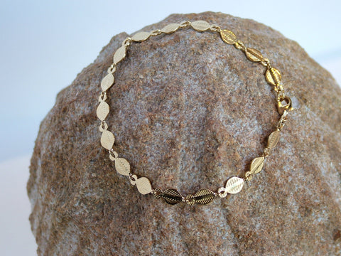 Leaf Chain Bracelet