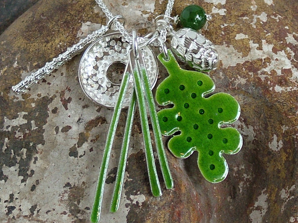 Large Hawthorn Cluster Pendant