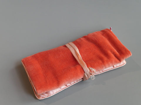 Orange Jewellery Roll