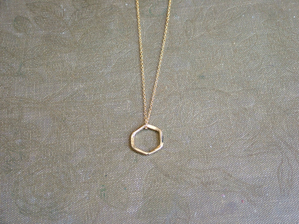 Small Hexagon Pendant