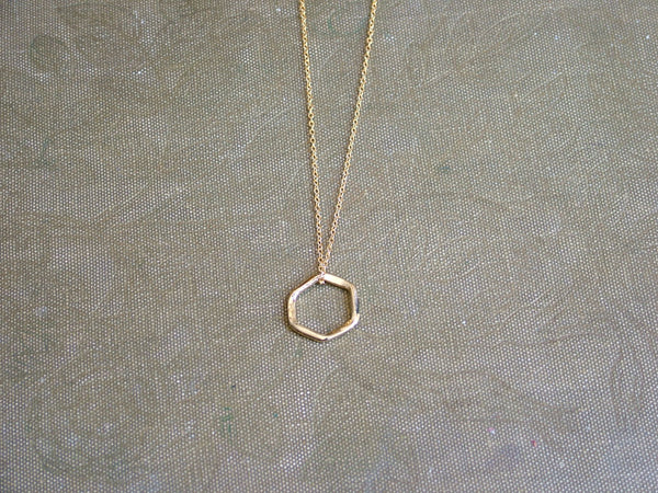 Small Hexagon Pendant