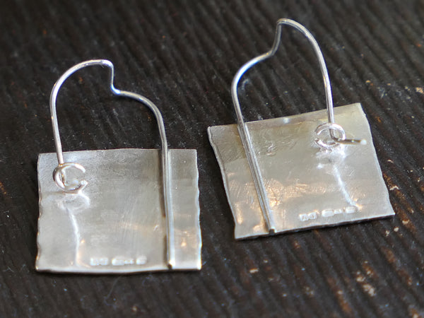 Square Landscape Earrings