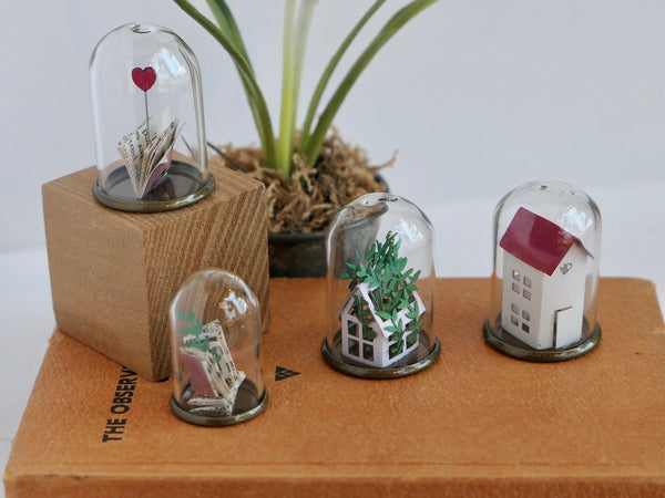 Paper Greenhouse Miniature Dome Necklace