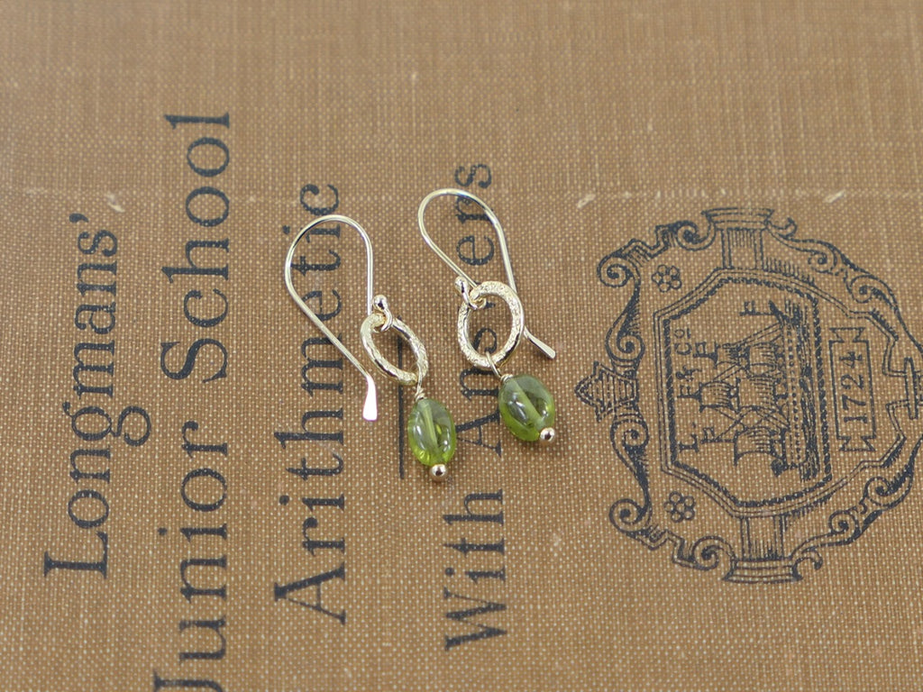Gita Earrings with Peridot