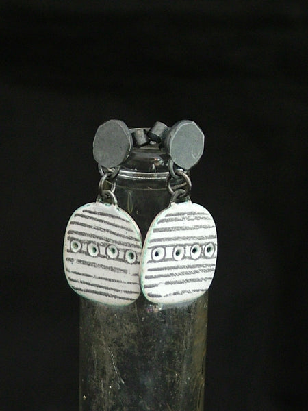 Box Studs with Drop Detail